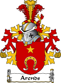 Dutch Coat of Arms for Arends