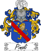 Araldica Italiana Coat of arms used by the Italian family Pinoli