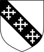 English Family Shield for Charnock (e)