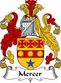 Scottish Coat of Arms for Mercer