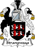 English Coat of Arms for the family Strangways