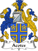 Irish Coat of Arms for Acotes