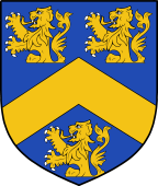 English Family Shield for Hammes or Hames