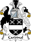 English Coat of Arms for Cardinal (l)