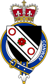 British Garter Coat of Arms for Conway (England and Ireland)