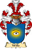 v.23 Coat of Family Arms from Germany for Wille