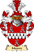 English Coat of Arms (v.23) for the family Meares