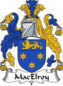 Irish Coat of Arms for MacElroy or Gilroy