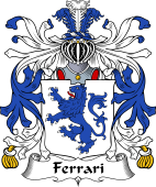 Italian Coat of Arms for Ferrari or Ferraro
