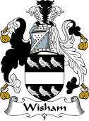 English Coat of Arms for the family Wisham