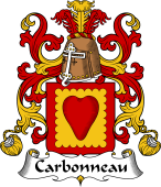 Coat of Arms from France for Carbonneau