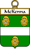 Irish Badge for McKenna or Kennagh
