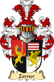 v.23 Coat of Family Arms from Germany for Zorner