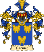 French Family Coat of Arms (v.25) Garnier II