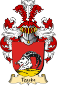 v.23 Coat of Family Arms from Germany for Tessin
