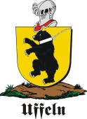 German shield on a mount for Uffeln