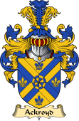 English Coat of Arms (v.23) for the family Ackroyd