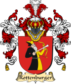 German Coat of Arms (v.25b) Rottenburger