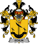 Irish Family Coat of Arms (v.25b) Echlin