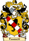 English or Welsh Family Coat of Arms (v.23) for Faussett (Kent)