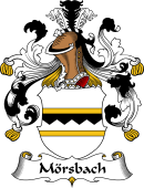 German Wappen Coat of Arms for Mörsbach