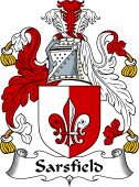 Irish Coat of Arms for Sarsfield