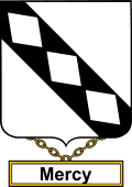 English Coat of Arms Shield Badge for Mercy