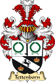 v.23 Coat of Family Arms from Germany for Tettenborn