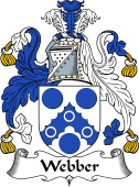 English Coat of Arms for Webber