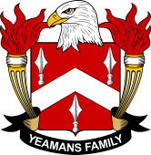 Coat of arms used by the Yeamans family in the United States of America