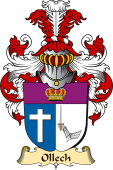 v.23 Coat of Family Arms from Germany for Ollech