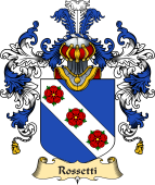 Italian Family Coat of Arms (v.25a) Rossetti