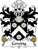 Welsh Coat of Arms for Ceredig (Lord of Ceredigion)