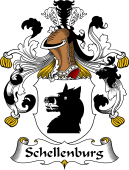 German Wappen Coat of Arms for Schellenburg