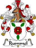 German Wappen Coat of Arms for Rummel