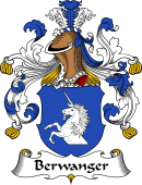 German Wappen Coat of Arms for Berwanger