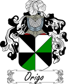 Araldica Italiana Coat of arms used by the Italian family Origo