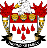 American Coat of Arms for Thorndike