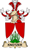 Republic of Austria Coat of Arms for Knotzer