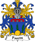 Italian Coat of Arms for Pasetti
