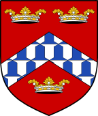 English Family Shield for Mahew (e) or Mayhew