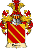 French Family Coat of Arms (v.23) for Estève