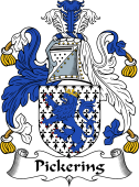 English Coat of Arms for the family Pickering