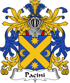 Italian Coat of Arms for Pacini