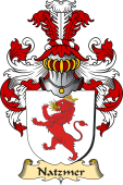 v.23 Coat of Family Arms from Germany for Natzmer
