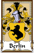 German Coat of Arms Wappen Bookplate  for Berlin