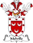 Coat of Arms from Scotland for Melville