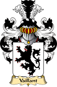 French Family Coat of Arms (v.23) for Vaillant