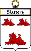 Irish Badge for Slattery or O'Slattery