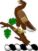 Family crest from Scotland for Welsh (Dumfries)
